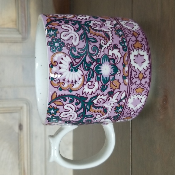 Anthropologie Block Printed Monogram Mug - Picture 3 of 9